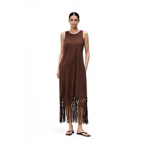 Zara Brown Maxi Dress