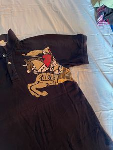 Graphic Print Polo Shirt