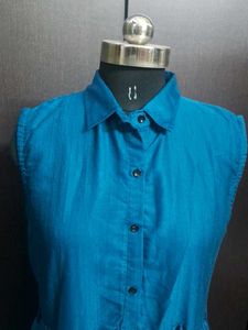 New dress Teal Tiered  50 inche