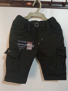 Men's Black Cargo Shorts