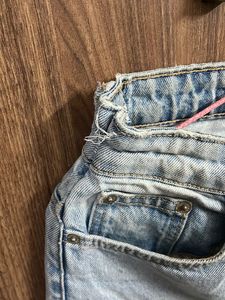 Light Wash Wide Leg Jeans