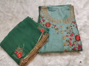 Ombre Punjabi Suit Set