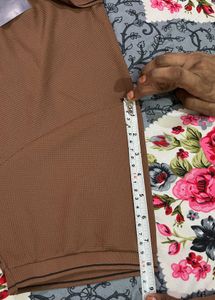 Allen Solly Brown Polo T-Shirt newwdtag