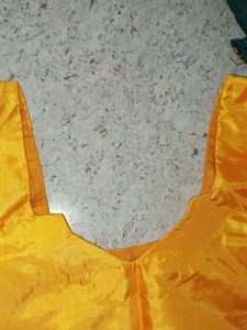 Yellow &amp; Green Salwar Kameez Set