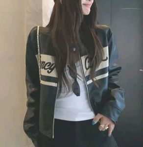 Black Leather "Fancy Club" Jacket