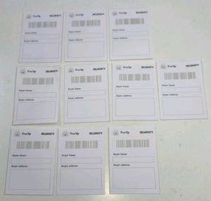 20 Parcel pakaging Labels courier