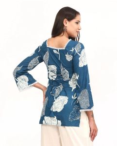 Floral Print short Kurta