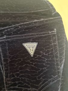 Black Corduroy Flare Pants