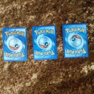 3 pokemon cards