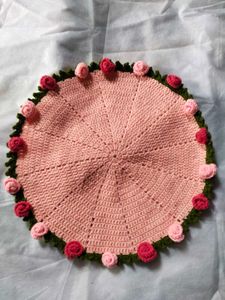 Crochet Floral Doily