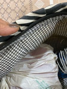 zebra print Clutch with Party Purse