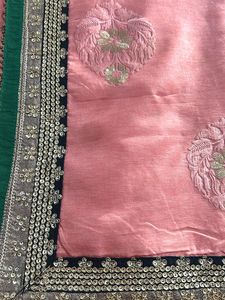 Lace Border Saree Without Blouse, Rate 400