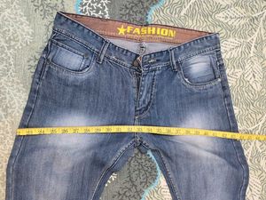 Stylish Blue Denim Jeans