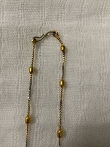 Elegant Gold &amp; Silver Tone Chain