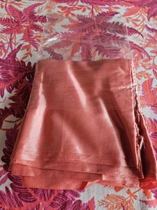 New Coral Saree