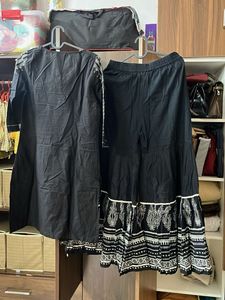 NOCHEAP offer ***Elegant Black &amp; White Kurta