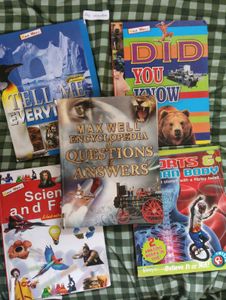 encyclopedia, science, sports, human facts books