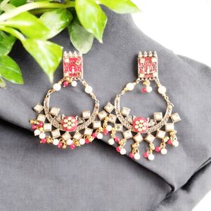Kundan earrings