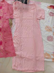 less used 3  Kurta Set
