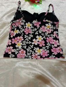 Floral Print Beachy Top