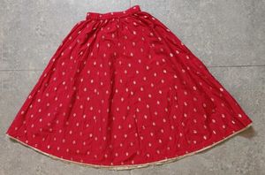 Babyhug Red Girls Lehenga Choli Set
