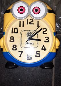 Minions Table Clock ⏰️(39 ₹ Delhivery Charge Only)