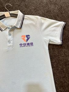Men's Light Blue Polo T-Shirt
