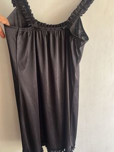 Black Lace Trim nighty