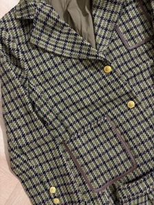 Houndstooth Blazer &amp; Shorts Set