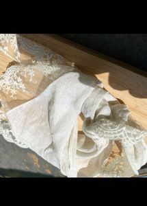 Lace Trim Scarf