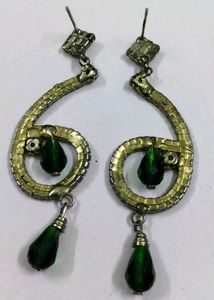 Rhinestone korean style Eyer rings large size Fanc