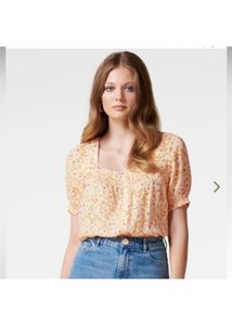 Forever New - Mon Square NeckButton Through