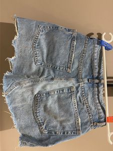 ZARA Light Wash Denim Skirt