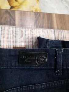 dark blue Jeans &amp; Trousers