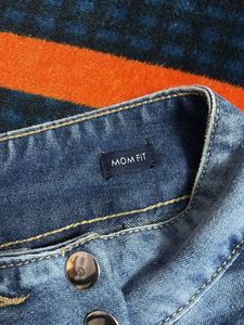 Acid Wash  mom Jeans