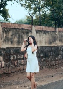 Chic White Strapless Mini Dress