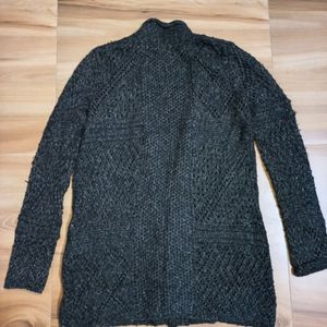 Grey Woolen Shrug