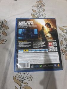The Last Of Us Remastered Cd Ps4