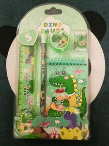 Cute Dinosaur Stationery Set