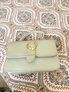 Chic Light Green Handbag