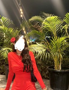Elegant Red Evening Gown 👠💋❤️🍒💌🫀🌹🥀