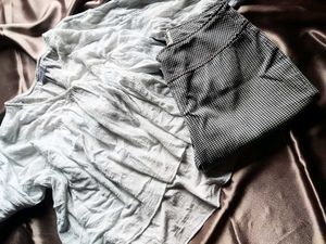Combo Pure Cotton Top With Check Print Pants