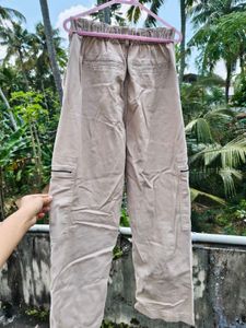 Stylish Gray baggy Jeans and sand beige cargo jean