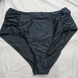 ❤️‍🔥 High-Waisted Ruched Bikini Bottom