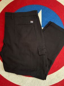 Used Black Cargo Pants | Indian Garage Co.