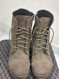 Women Army Green New Boots