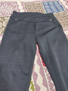 Chic Plaid Trousers