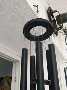 Modern Black Wind Chimes