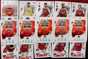 Arsenal FC Topps Match Attax Trading Cards