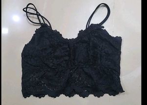 Black Lace Cami Top